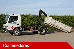 Servicio de Transporte de Contedores para Obras, escombros, tierra, aislantes